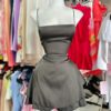 Vestido Corto Satin