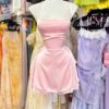 Vestido Corto Satin