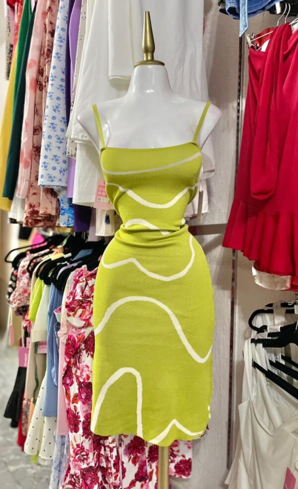Vestido Punto Líneas
