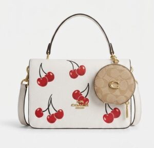 Bolsa coach cuadrada con monedero